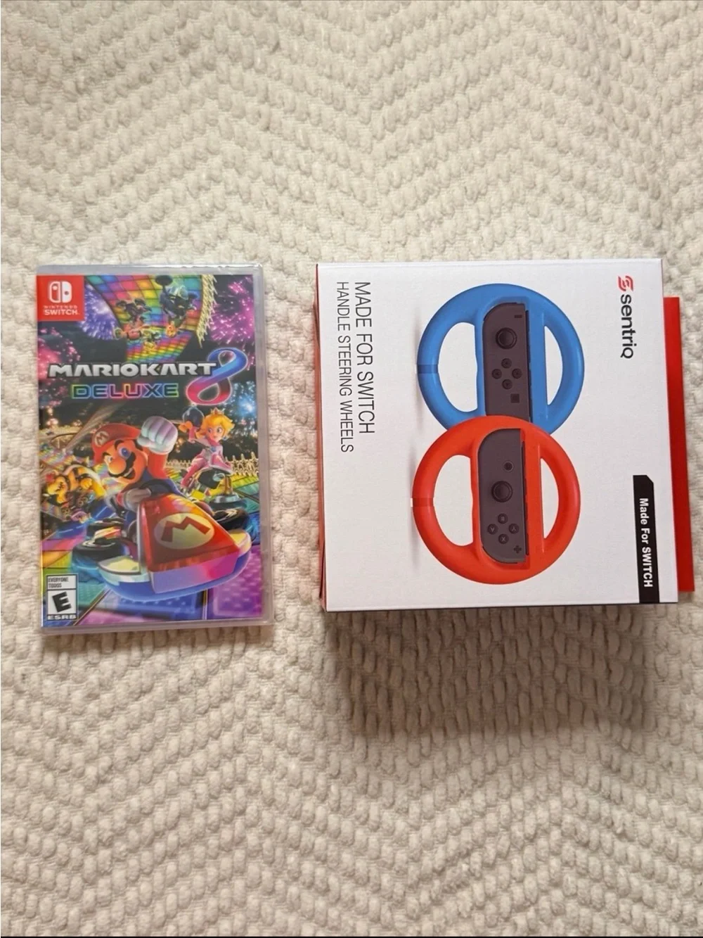 🔥New Nintendo Mario Kart 8 Deluxe with Steering Wheels 🔥